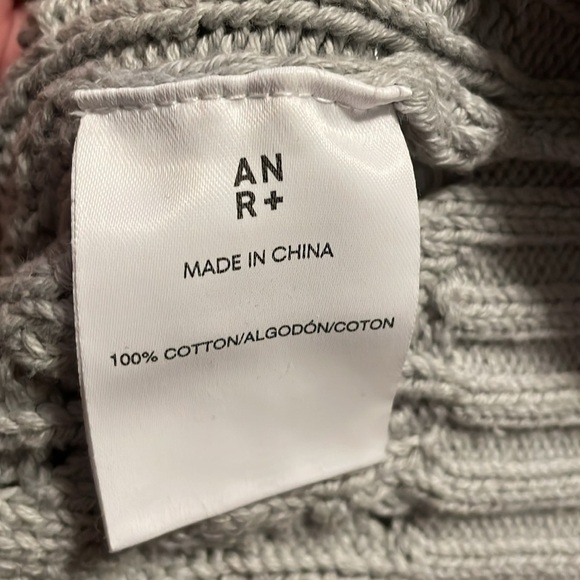 Alp N Rock‎ Cable Knit Sweater Cropped Collared Pullover Long Sleeve Top - Picture 5 of 6